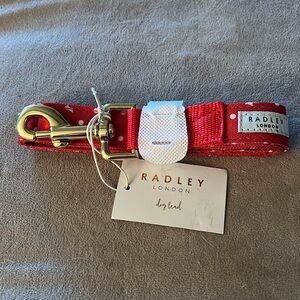 NWT Radley London Radley Spot Red Dot Dog Lead